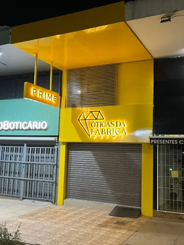 Placa de ACM, lona, letra caixa, acrílico, PVC expandido 