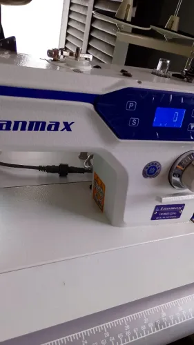 Máquina reta direct drive corta linha nova
