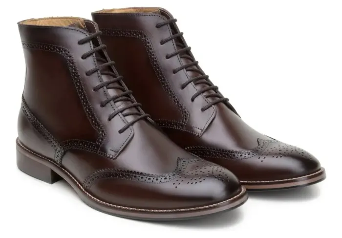 Bota social brogue 39