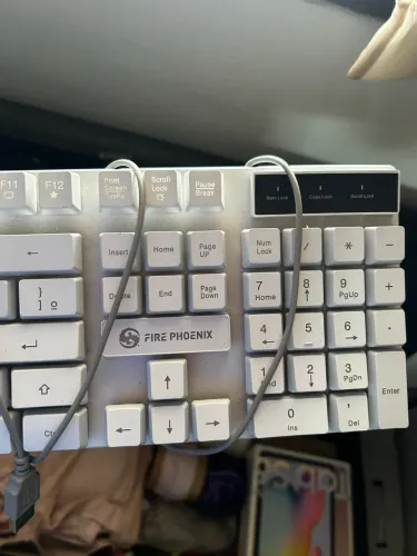 Teclado Fire Phoenix novo, veio errado
