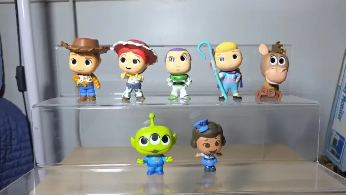 Bonecos Toy Story Funko Mini Mystery Woody Buzz Lightyear Bo Peep Alien Giggle Bala No alv