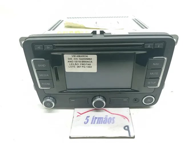 Central Multimídia Vw Amarok 2.0 2015 / 2016 3c8035278f