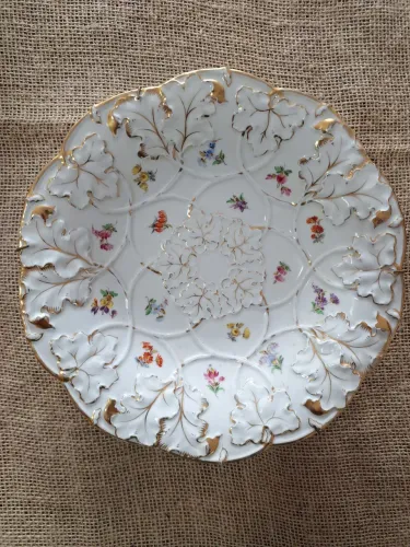 PORCELANA MEISSEN SÉC 18- RARO CENTRO DE MESA PORCELANA MEISSEN ALEMÃ