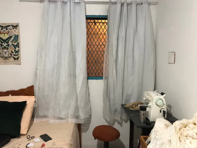 Vendo Cortinas brancas
