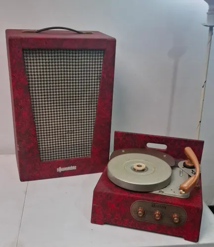 Vitrola Vintage Sonata com Caixa de Som