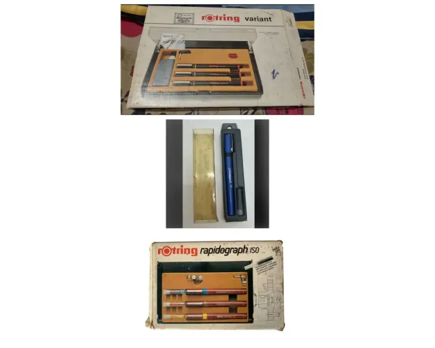 Kit Nanquim Rotring e Standardgraph