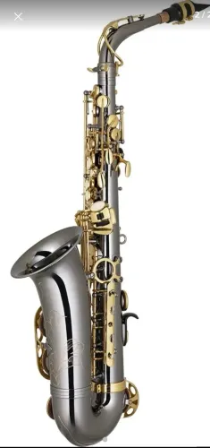 Saxofone alto Eagle SA 500 BG Black Onix Edição Especial 
