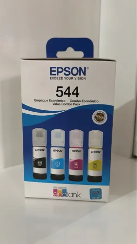 Kit de Tintas Epson 544 Ecotank - 4 Cores