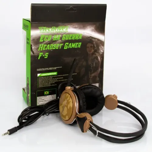Headset Gamer F-5 Conector P3