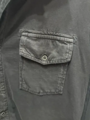 Camisa Osklen, manga, tamanho P, algodão 