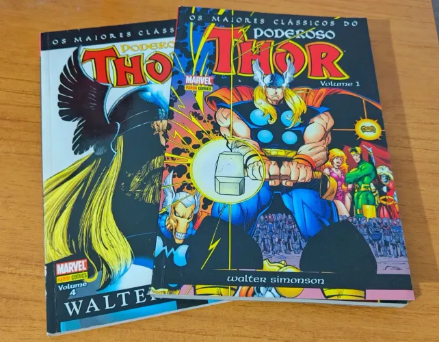 Os Maiores Clássicos do Poderoso Thor Volumes 1 e 4