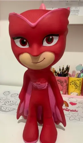 Boneca Vinilk Pjmasks Corujita