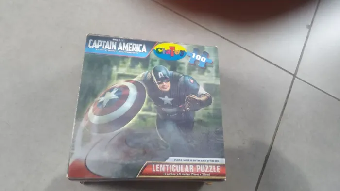 Quebra cabeça 3D Capitão América 