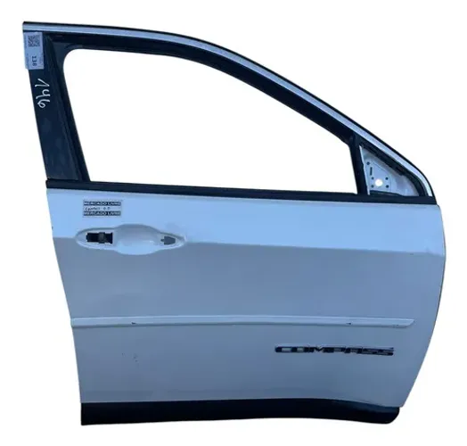 Porta Jeep Compass 2019/20/2021 Dianteira Direita Branca