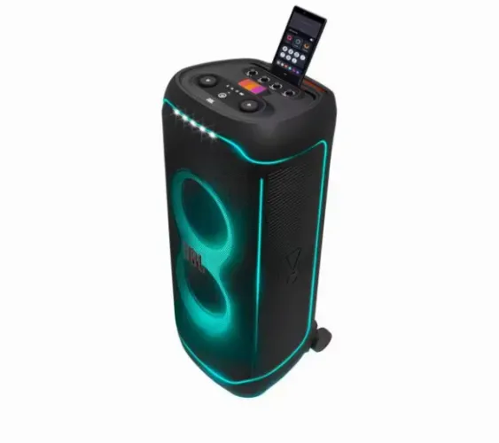 Torre de Som JBL PartyBox Ultimate com Bluetooth, Wi-Fi e Iluminação LED - 1100W