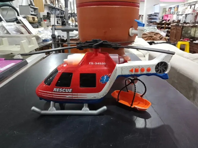 Brinquedo Helicóptero Corrida Road