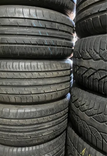 Jogo de pneus 18 Sonata , Lancer 215/50 R18 semi novos 