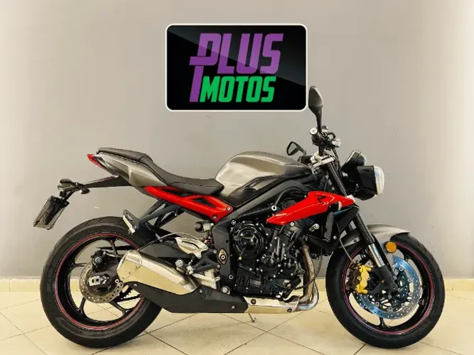 Triumph Street Triple 675 R Abs 2017 Cinza