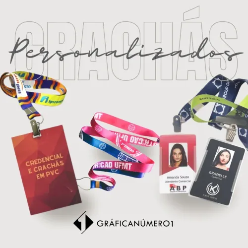 Gráfica | Crachás, Credenciais, Tirantes 