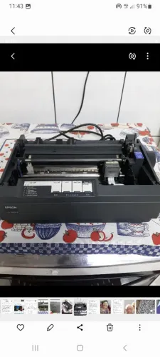 Impressora matricial lx 300+ll semi-nova 127v 