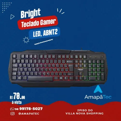 Teclado Gamer Bright Led