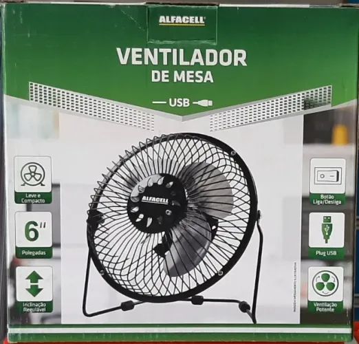 Ventilador  Mesa  Mini  Metal Force !! Usb- Pc- Not .... Promoção $