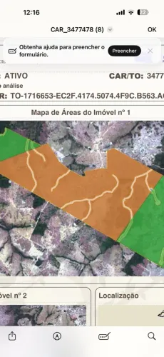 Fazenda de 514,6 ha ou 106,9 alqueires