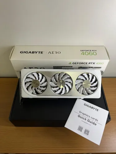 Placa de vídeo Geforce RTX4060 Gigabyte Aero OC 8G