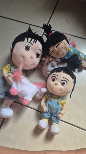 Kit 3 Bonecas Agnes Meu malvado favorito