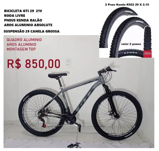 Bicicleta Para Trabalho Pneus top Aluminio