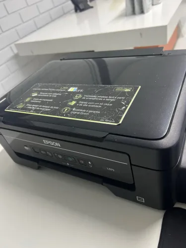 Impressora Multifuncional Epson EcoTank L375 - Tanque de Tinta e Wi-Fi
