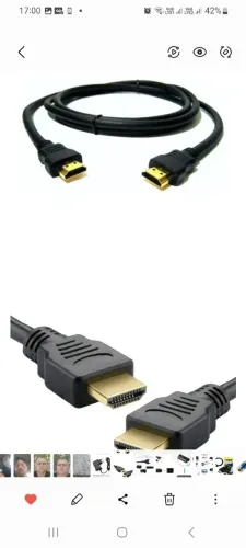 Cabo HDMI com  2 metros 