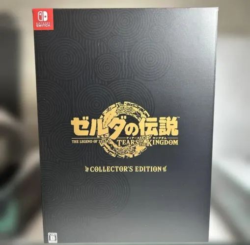 EDIÇÃO DE COLECIONADOR LEGENDS OF ZELDA TEARS OF THE KINGDOM