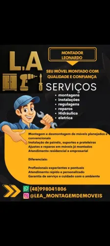 MONTADOR DE MÓVEIS PROFISSIONAL 