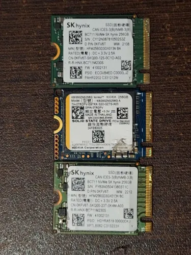 SSD NVMe 256GB