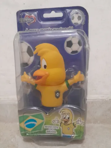MASCOTE MANIA CANARINHO SELEÇÃO BRASILEIRA LACRADO