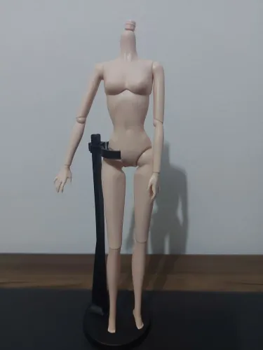 Corpo barbie tal articulado branco claro