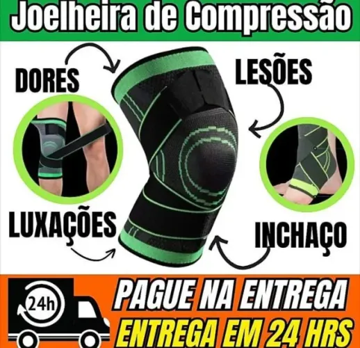 Joelheira Ortopédica - Pagamento na Entrega Frete Grátis