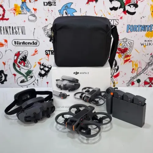 Drone DJI Avata 2 Fly More Combo - Seminovo Completo