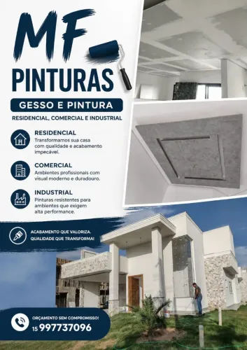 MF pinturas e gesso.