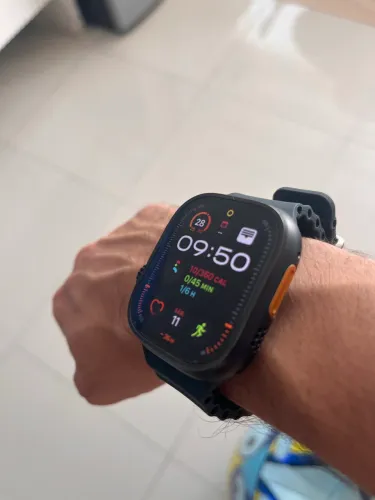 Apple Watch Ultra 2 bateria 100%