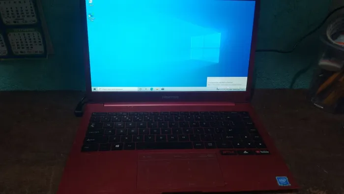 Notebook positivo emotion red .