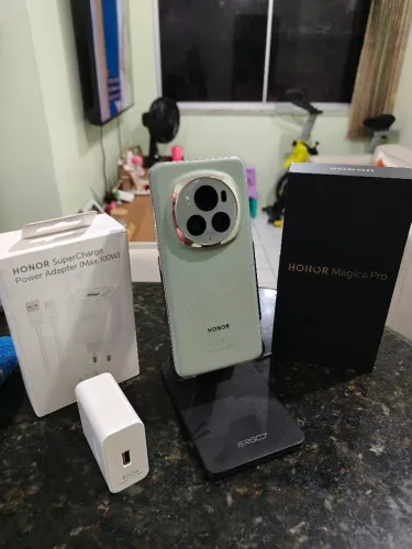 HONOR MAGIC 6 PRO 512GB - NOVO, COMPLETO NA CAIXA.  VERSÃO GLOBAL