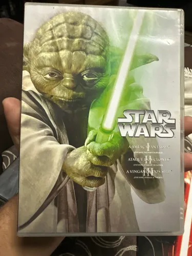 Coleção Star Wars 7 Filmes em DVD Saga Completa Clássica