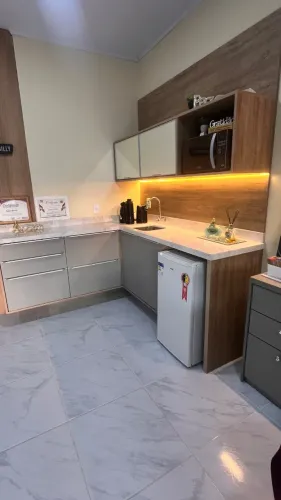 Cozinha de showroom 