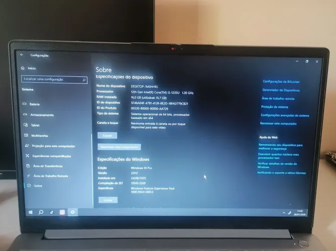 Notebook em ótimo estado - R$ 2.700 (leia a descrição)