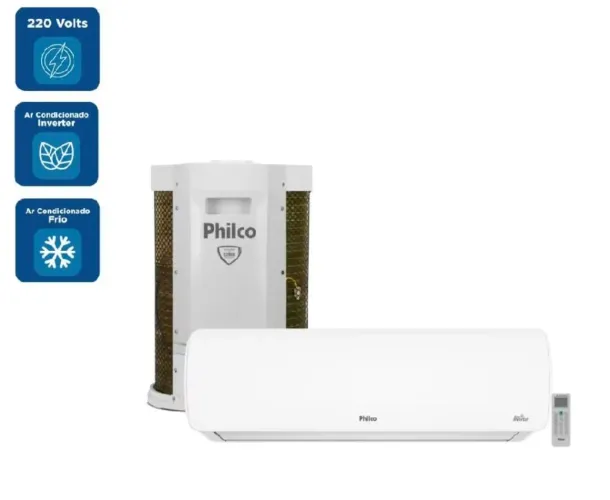 AR-CONDICIONADO PHILCO INVERTER 18.000 BTUs - SEMINOVO