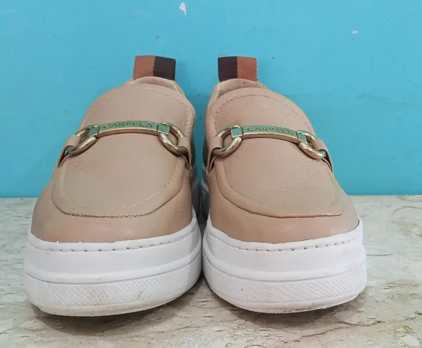 Mocassim feminino Caravela couro 36