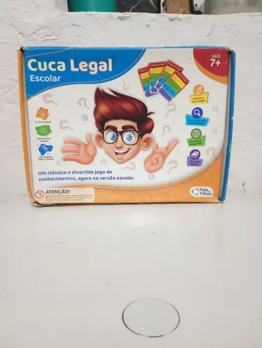 Jogo educativo Cuca legal (na caixa)