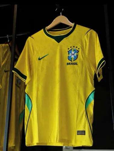 CAMISA DO BRASIL TECIDO TAILANDÊS